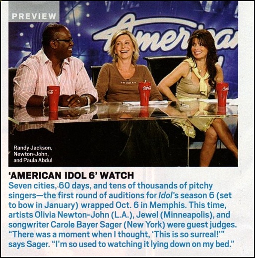 Americal Idol - Entertainment Weekly