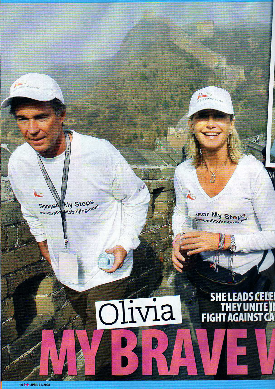 Olivia - My Brave Walk - Womans Day