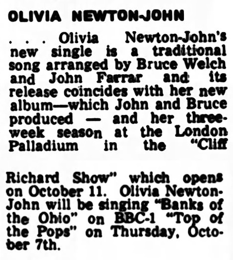 Olivia Newton-John article