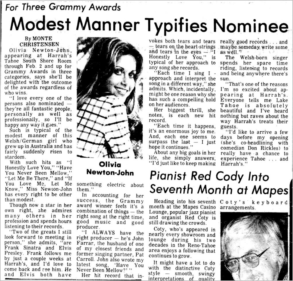 Modest Manner Typifies Nominee - Nevada State Journal