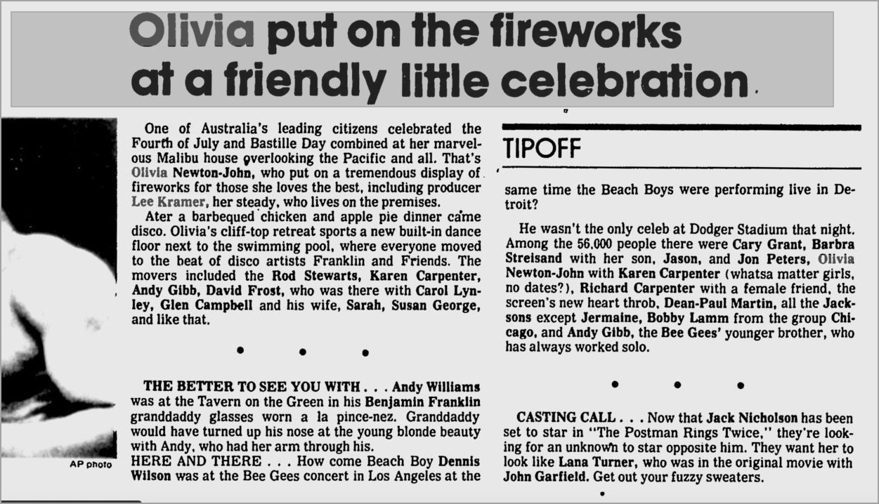 Olivia put on the fireworks at a friendly little celebration - Lakeland Ledger