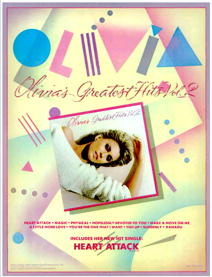 Greatest Hits Vol 2 Album and Single Promo Ad - Billboard