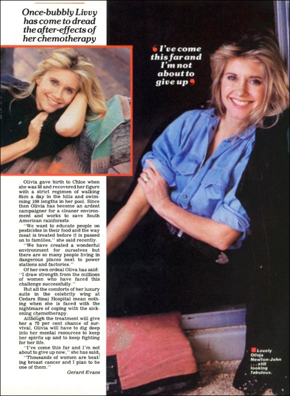 Olivia Newton-John article