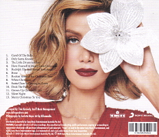 Delta Goodrem Only Santa Knows with ONJ back cover