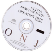 Olivia Newton-John’s Greatest Hits, Volume 2 Australian 1998 CD release, the CD