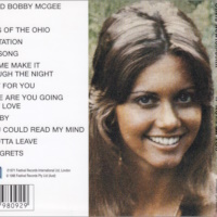 If Not For You CD back cover by Olivia Newton-John, Australian release remastered on CD in 1998