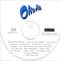 Olivia by Olivia Newton-John Australian CD remastered in 1998, the CD