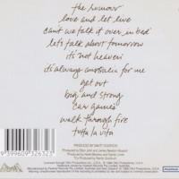 The Rumour, Australian 1998 release back cover of CD Olivia Newton-John