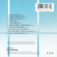 US Let Me Be There CD back cover