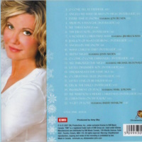 Canadian release of A Christmas Wish CD, Olivia Newton-John, back cover