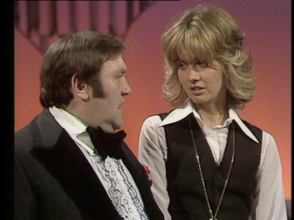 Olivia Newton-John in Sounds like Les Dawson