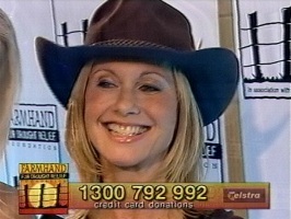 Olivia Newton-John Farmhand 2002