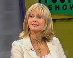 Olivia Newton-John Footy Show 2003