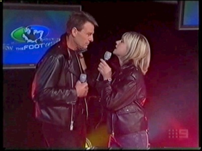 Olivia Newton-John Footy Show 2005