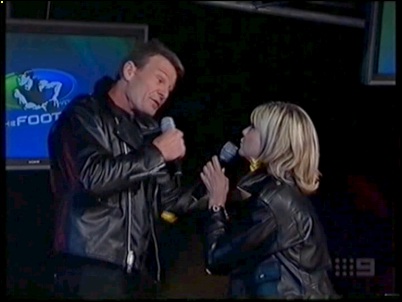 Olivia Newton-John Footy Show 2005