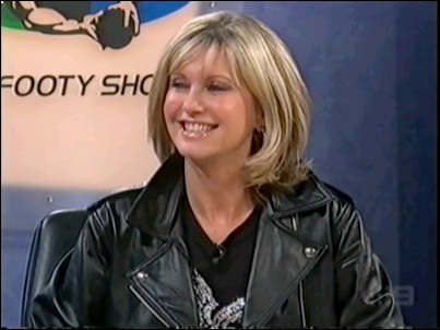 Olivia Newton-John Footy Show 2005