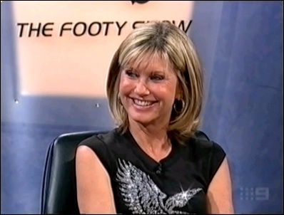 Olivia Newton-John Footy Show 2005