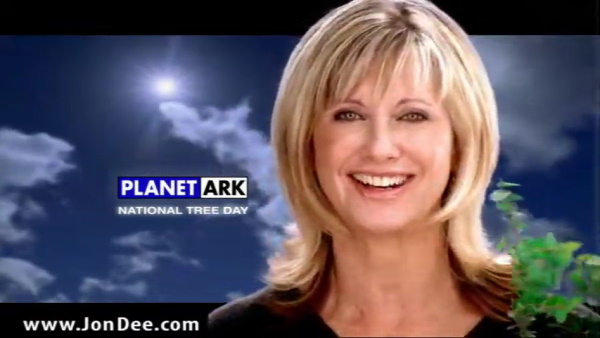 Olivia Newton-John in Tree Day advert 2006