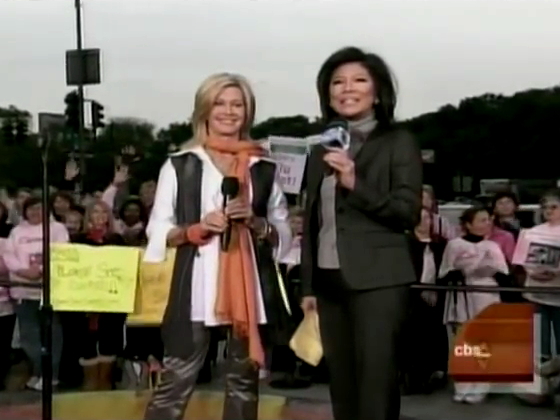 Olivia Newton-John on The Early Show 2008