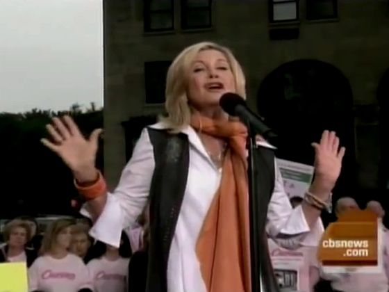 Olivia Newton-John on The Early Show 2008