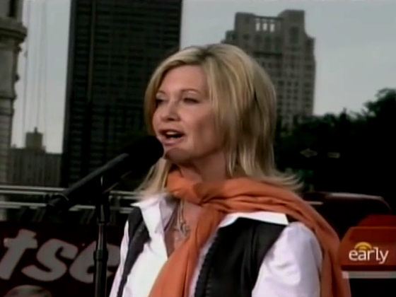 Olivia Newton-John on The Early Show 2008