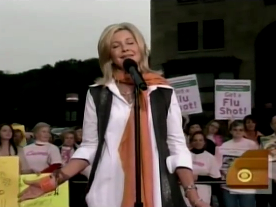 Olivia Newton-John on The Early Show 2008