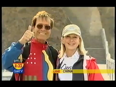 Olivia Newton-John and Cliff Richard GMTV 2008