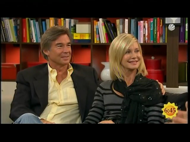 Olivia Newton-John and John Easterling German TV 2009