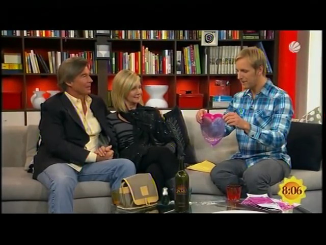 Olivia Newton-John and John Easterling German TV 2009