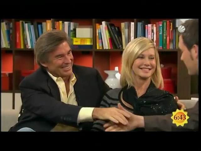 Olivia Newton-John and John Easterling German TV 2009