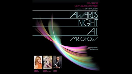 Olivia Newton-John and Leeza Gibbons Mr Chow Oscar Night