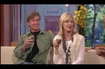 Olivia Newton-John and John Easterling on The Mike and Juliet Morning Show 2009