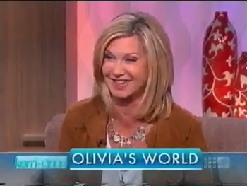 Olivia Newton-John with Kerri Anne 2011