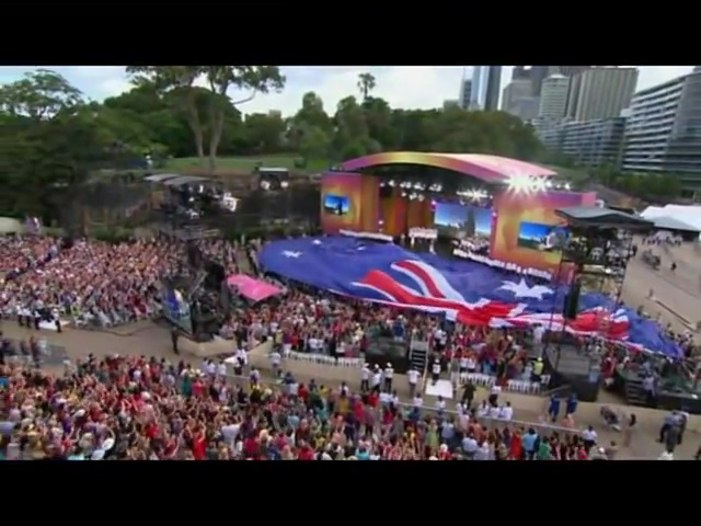 Olivia Newton-John at Oprah Ultimate Australian Adventure 2011