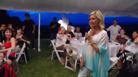 Olivia Newton-John at Oprah Ultimate Australian Adventure 2011