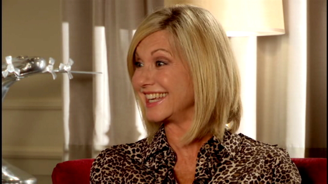 Olivia Newton-John and Brian Grant in Video Killed The Radio Star 2011