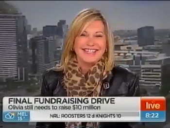 Olivia Newton-John on Sunrise May 2011