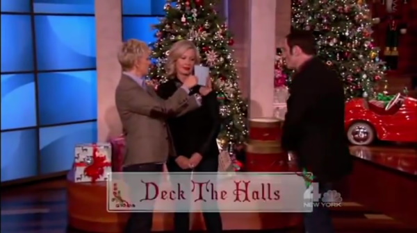 Olivia Newton-John and John Travolta on Ellen 2012