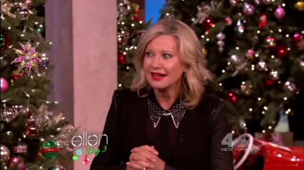 Olivia Newton-John and John Travolta on Ellen 2012