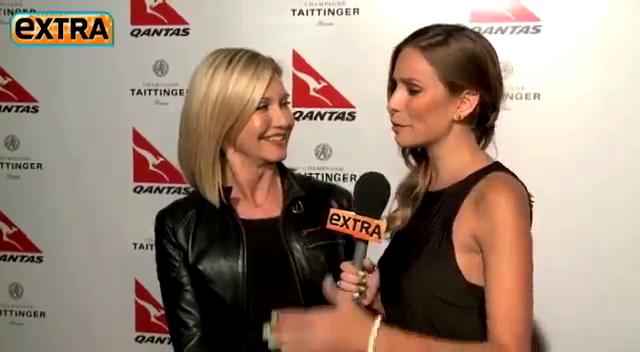 Olivia Newton-John on Extra January 2012