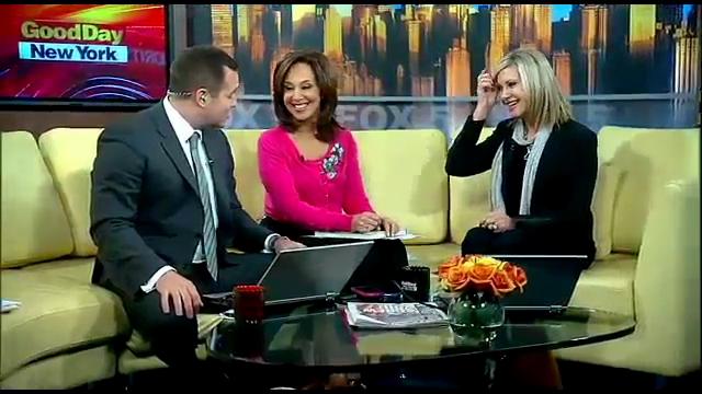 Olivia Newton-John on Good Day New York April 2012