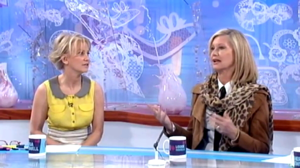 Olivia Newton-John on Loose Women April 2012