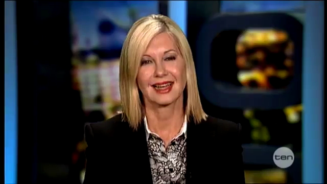 Olivia Newton-John on The Project June 2012