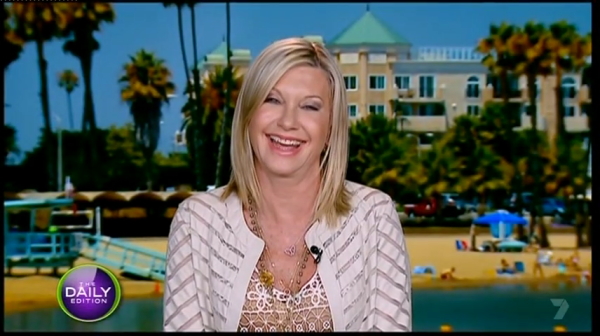 Olivia Newton-John on Daily Edition 2014