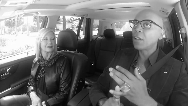 Olivia Newton-John on Rupaul Drives 2014