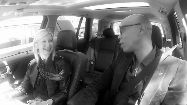 Olivia Newton-John on Rupaul Drives 2014