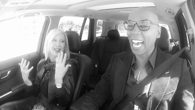 Olivia Newton-John on Rupaul Drives 2014