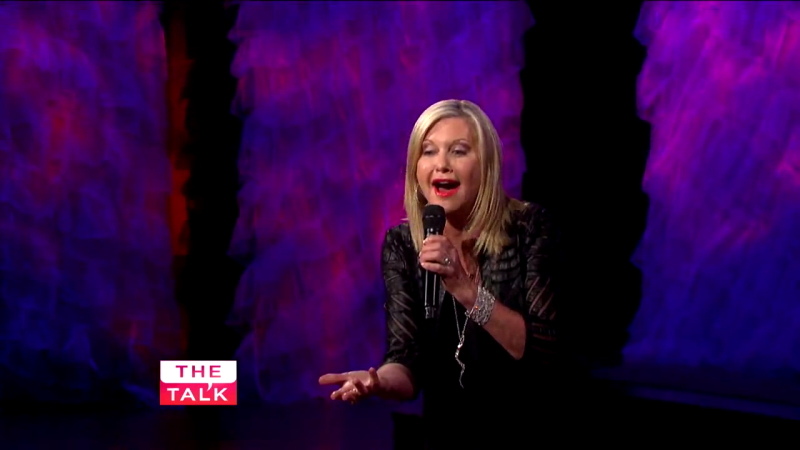 Olivia Newton-John on The Talk 2014