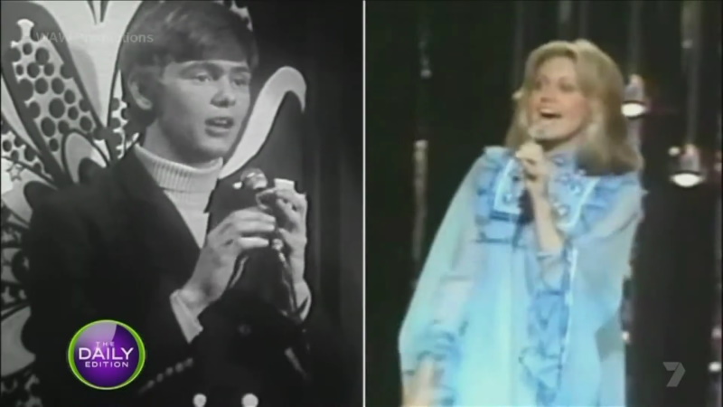 Olivia Newton-John and John Farnham on Daily Edition 2015