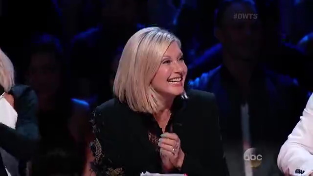 Olivia Newton-John on Dancing With The Stars 2015